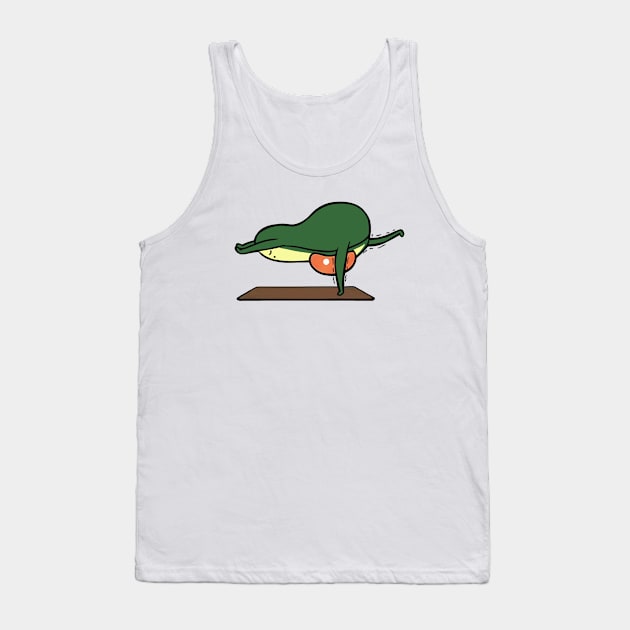 Funny yoga pose Tank Top by MasutaroOracle